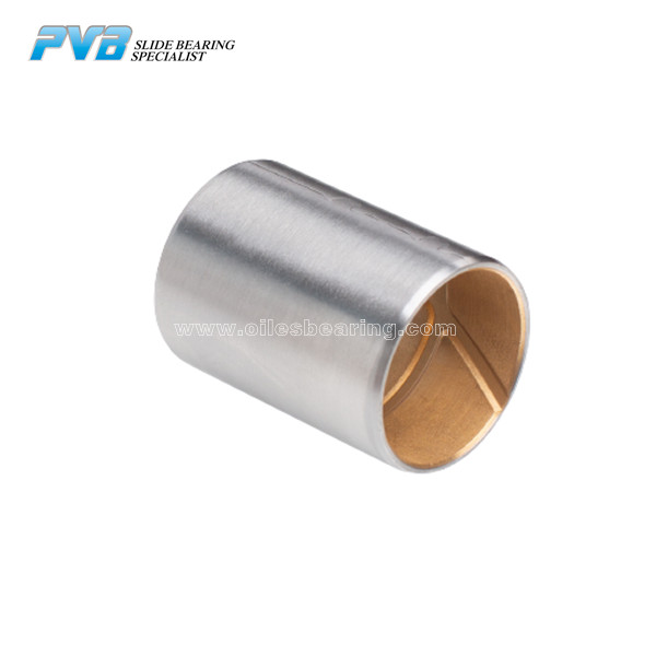 Quality ISO 3547 Bimetal Bearings CuSn8Ni Lead Free Bimetal Bushing Sleeve for sale