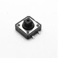 China 12*12mm tactile switch, 4 pins DIP tact switch, push tactile switch factory
