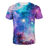 China Cotton Dry Fit 3d Colorful Sublimation Printing T Shirts Artistic Style factory
