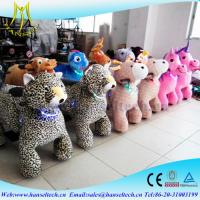 China Hansel buy amusement rides car electric wheel playground indoor play toy entertainment electrical animal toy car factory