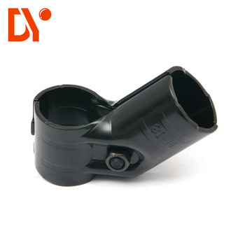 Quality Black Color Pipe Joint System / Steel Tube Connectors For 28mm Pipe CE for sale
