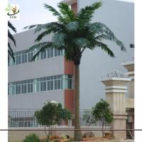 China UVG PTR008 8m tall Plastic artificial ornamental palm tree wedding decorations for sale factory