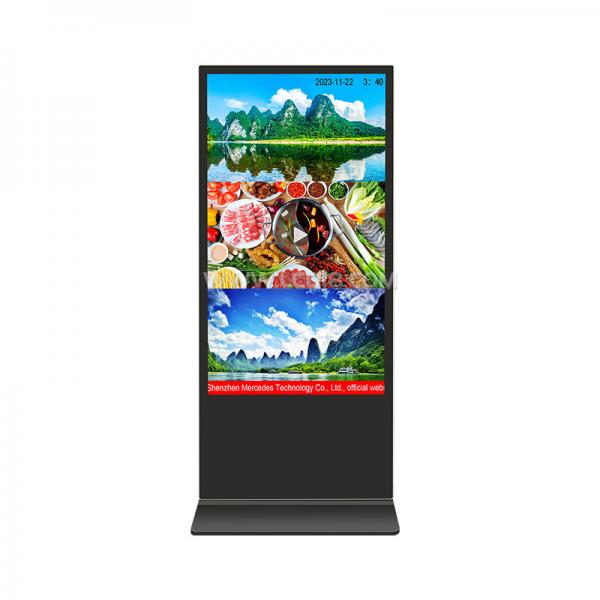 Quality 65" 75" 85" Indoor Floor Standing Android 11 OS 4K Mall Advertising Kiosk for sale
