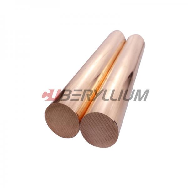 Quality ASTM C17500 Copper Beryllium Rods Bars With High Electrical Thermal Conductivity for sale