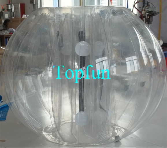 China Transparent Body Inflatable Bumper Ball / 1.00mm Thickness PVC Balls factory