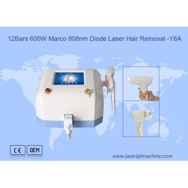 Quality Portable 808nm Diode Laser Hair Removal Machine For Permenant Hair Removal for sale