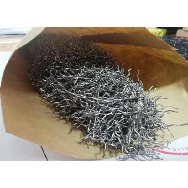 Quality Cold Drawn SS304 Waved Steel Fiber 25mm With High Tensile Strength for sale