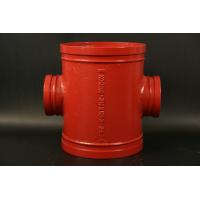 China Female End Type 4 Way Pipe Fitting For 1/2 Inch-14 Inch Ductile Iron Pipes factory