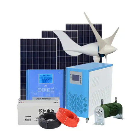 China Home All In One Inverter Hybrid Solar Energy System 2kw Wind Solar Hybrid Power System factory