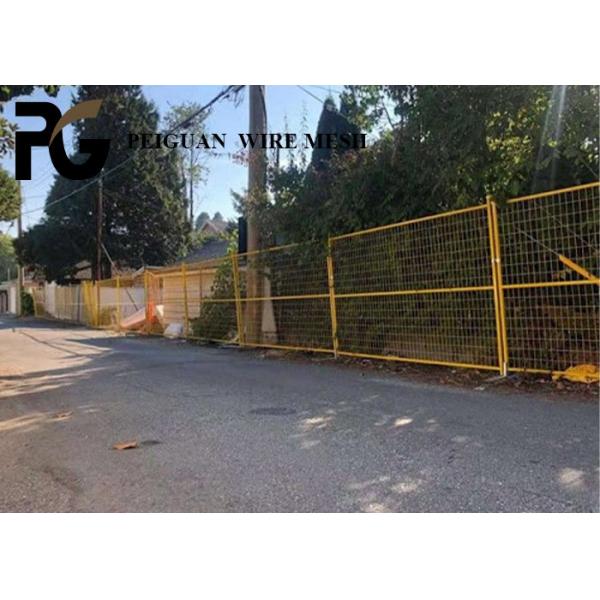 Quality Multicolor Secure Building Temporary Fencing Panels Powder Coated for sale