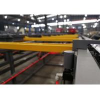 Quality 12m CNC Automatic Steel Bar Shear Sawing Cutting Line 2100*76mm for sale