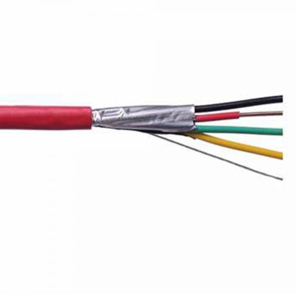 Quality PE Moistureproof Cable For Smoke Alarms , Alkali Resistant Fire Alarm Red Wire for sale
