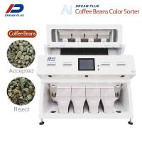 China 4 Chutes Green Coffee Bean Color Sorter With High Capacity factory