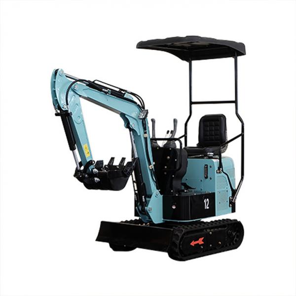 Quality 3.5Km/h-4.5Km/h Mini Backhoe Excavator , Hyundai Mini Excavator Machine for sale