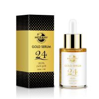 China 24k Gold Foil Organic Face Serum Anti Aging For Combination Skin factory