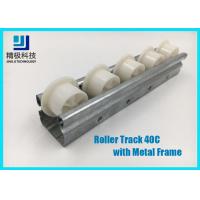 China Slider Roller Track Type 40C Width 40mm Metal Frame for Conveyors and Flow Rack factory