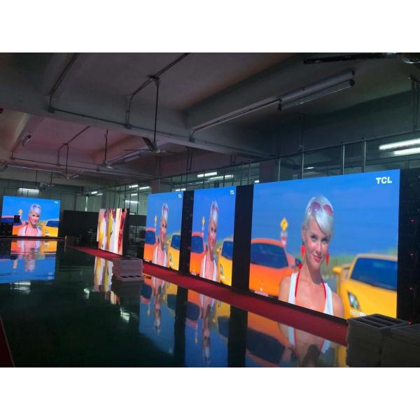 Quality 108in Led Display Cabinet 22.5mm Ultra Thin Led Screen 500nit Adjustable for sale
