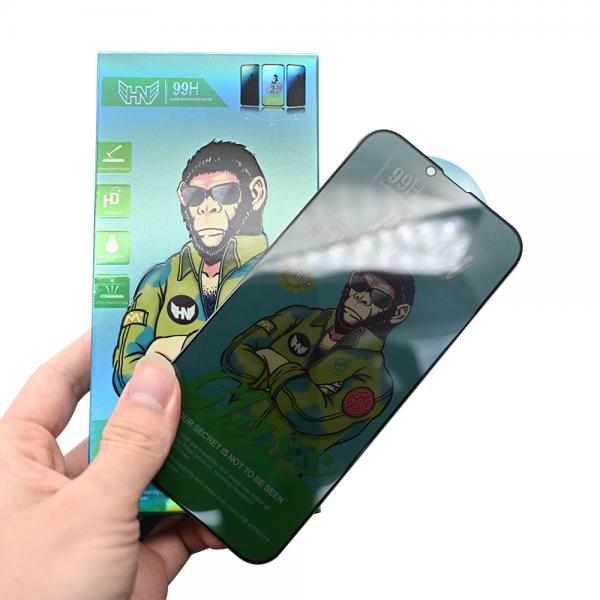 Quality Anti Peeping Privacy Screen Protector 99H Anti Spy Tempered Glass for sale