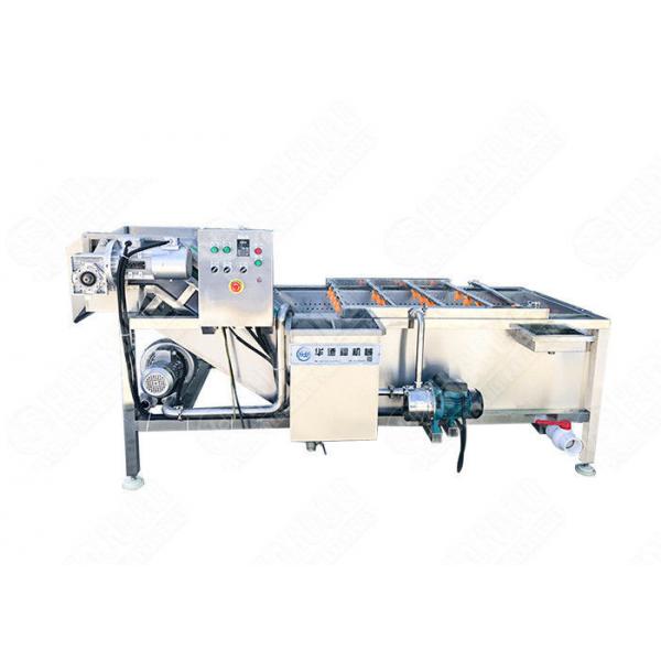 Quality Adjustable Speed 490mm Vegetable And Fruit Washing Machine for sale