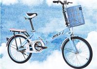 China Popular Kids Exercise Bike / 20 Inch Folding Bike 6 Speed 133*100 Size factory