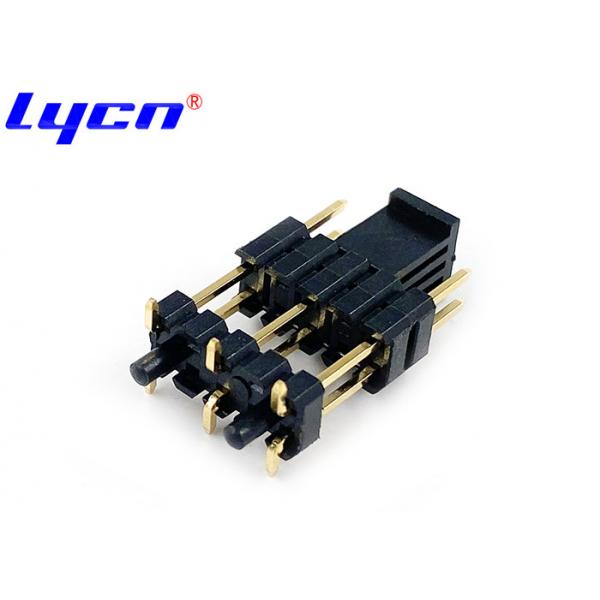 Quality Automotive 2.54mm SMT Header Connector Cover Hat Tripe Plastic Layers for sale