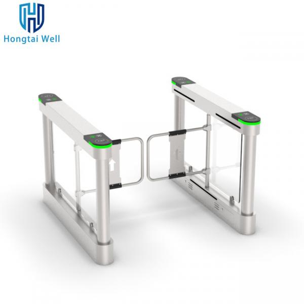 Quality RS485 Communication Port Facial Recognition Swing Barrier Turnstile for sale