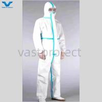 China PP PE 55GSM Hooded Disposable Protective White Tyvek 400 Coveralls with Customization factory