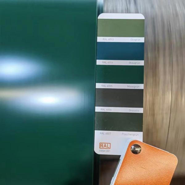 Quality ASTM A755 CGCC Prepainted Steel Coil Green Color 30-275G/M2 for sale