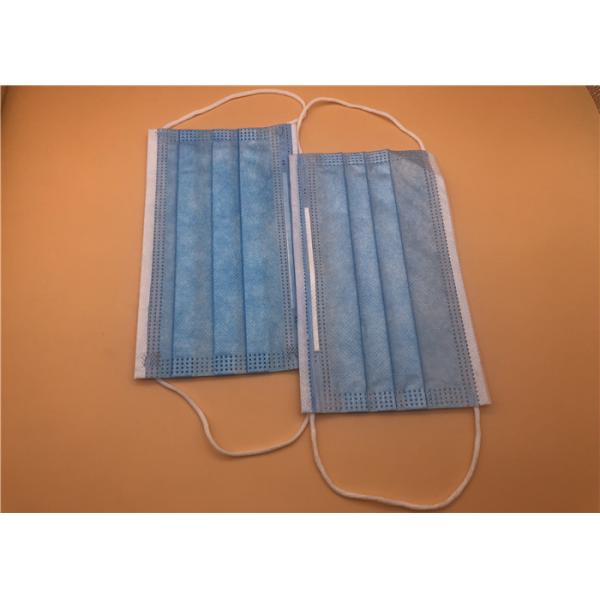 Quality Non woven Disposable Medical Mask / Disposable Breathing Mask OEM Available for sale