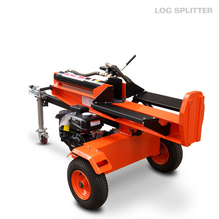 China Briggs & Stratton and Honda gas engine 18ton hydraulic log splitter for tractor factory