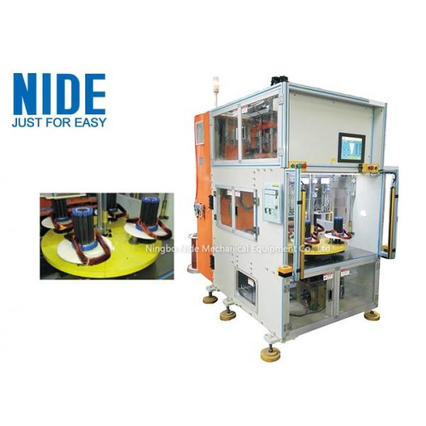 Quality 4 working stations stator automatic coil winding machine for sale
