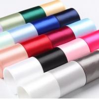 China Polyester Patterned Satin Ribbon 100 Yards Flower Cake Gift Packing factory