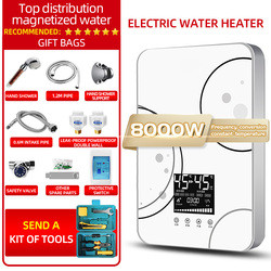 Quality Household Induction Water Heater 8500W Automatic Instant Water Heater for sale