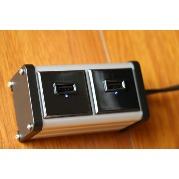 Quality Universal Desktop USB Charging Station 2 Port Rapid Charging For Mobile Phone for sale