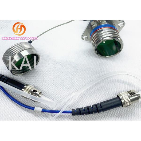 Quality 26 Plug J599 Series IP67 SS316L Fiber Cable Connectors for sale