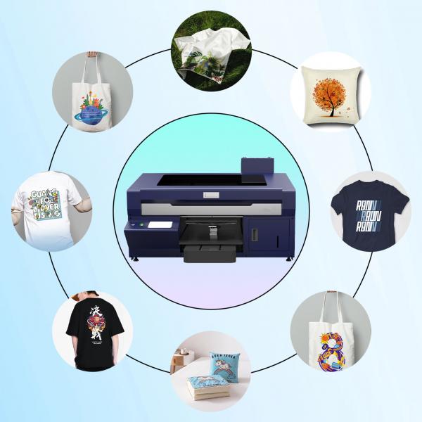 Quality Newest A3 DTG tshirt printing machine direct to garment printer with EPSON i 3200printhead for sale
