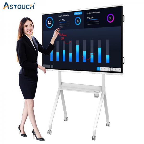 Quality 86 Inch Interactive Lcd Touch Screen IFPs Smart Interactive Monitors for sale
