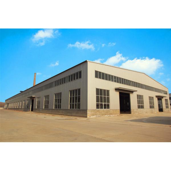 Quality Big Industrial Steel Structure Workshop Construction Steel Frame Buildings for sale