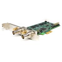 China PCIe 2 Channel HD SDI Video Capture Card for PC H.264 Encoding 1920x1080P60 Resolution for sale