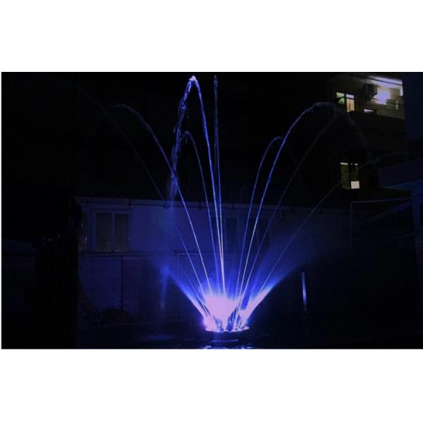 Quality 6m High Spray 1000mm SS304 Floating Musical Fountain Project for sale