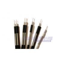 China FEP Insulation Plenum RG6 3GHZ Coaxial Cable Quad - Shield with CMP PVC factory