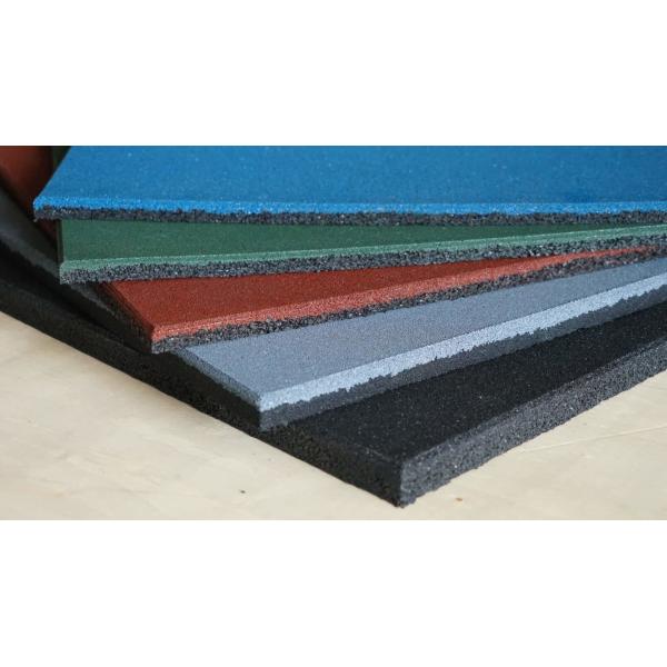 Quality 500mm*500mm Playground Rubber Floor Tiles EPDM Rubber Roll for sale