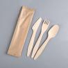 China Birch 16.5cm 6.5in Eco Friendly Disposable Wooden Ice Cream Dessert  Spoons factory