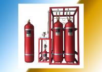China Inert Gas IG100 Fire Suppression System Cylinder Volume 80L 90L Enclosed Flooding factory