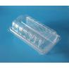 China Disposable plastic fruit container cake packaging box bake packaging box food grade PET food packaging contaier FDA EU factory