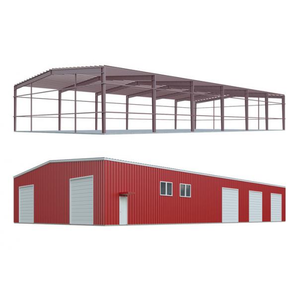 Quality Color Steel Sheets Steel Frame Storage Buildings for sale
