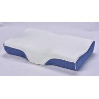China Orthopedic Memory Foam Pillow 50kg/m3 Knitted Fabric Cover factory