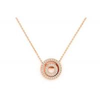 China 2021 Wholesale Fashion Jewelry 925 Sterling Silver Gold Plated Daisy Pendant Necklace Chain factory
