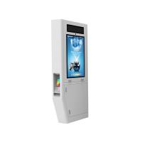 China Wide View Angle Outdoor Advertising LCD Display Touch Screen Public Phone Booth for sale