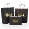 China 5KG Carry Recycled  Kraft Paper Bag With Twisted Handle factory